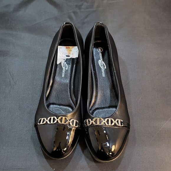 BRAND NEW COMFORT STREND LOW WEDGE ROUND TOE SLIP-ON WOMEN"S SHOE - Picture 1 of 12
